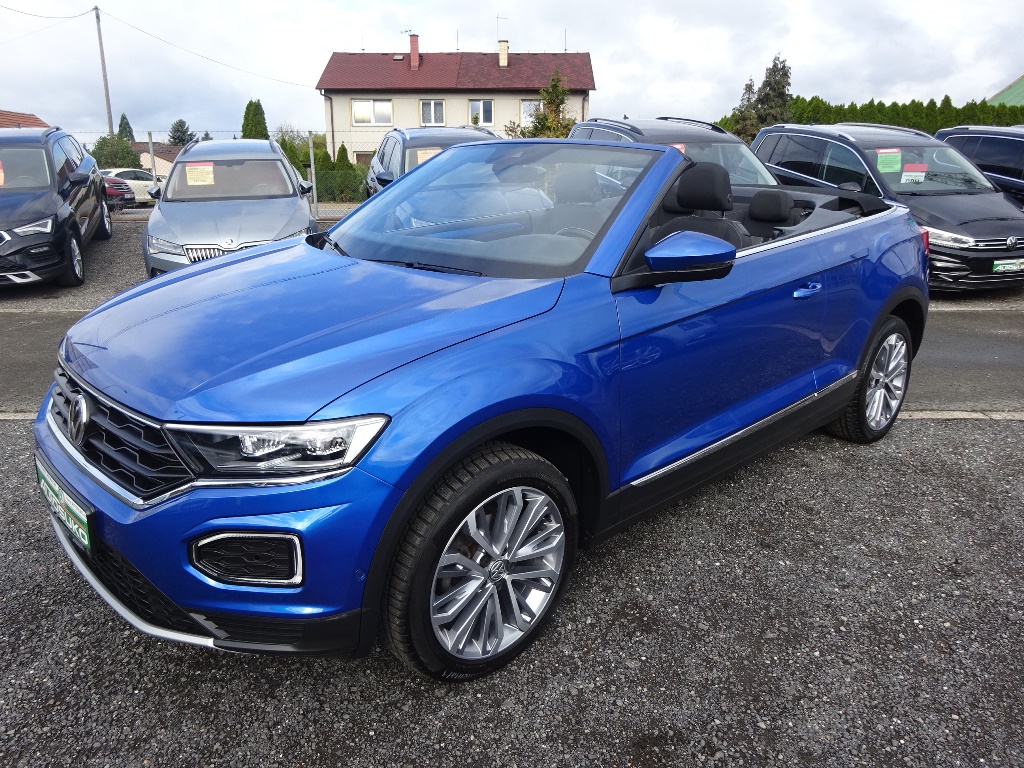 VW T-ROC CABRIO Style 1,5 TSI 110kW + 7st.DSG - 1.Maj.- TOP STAV !